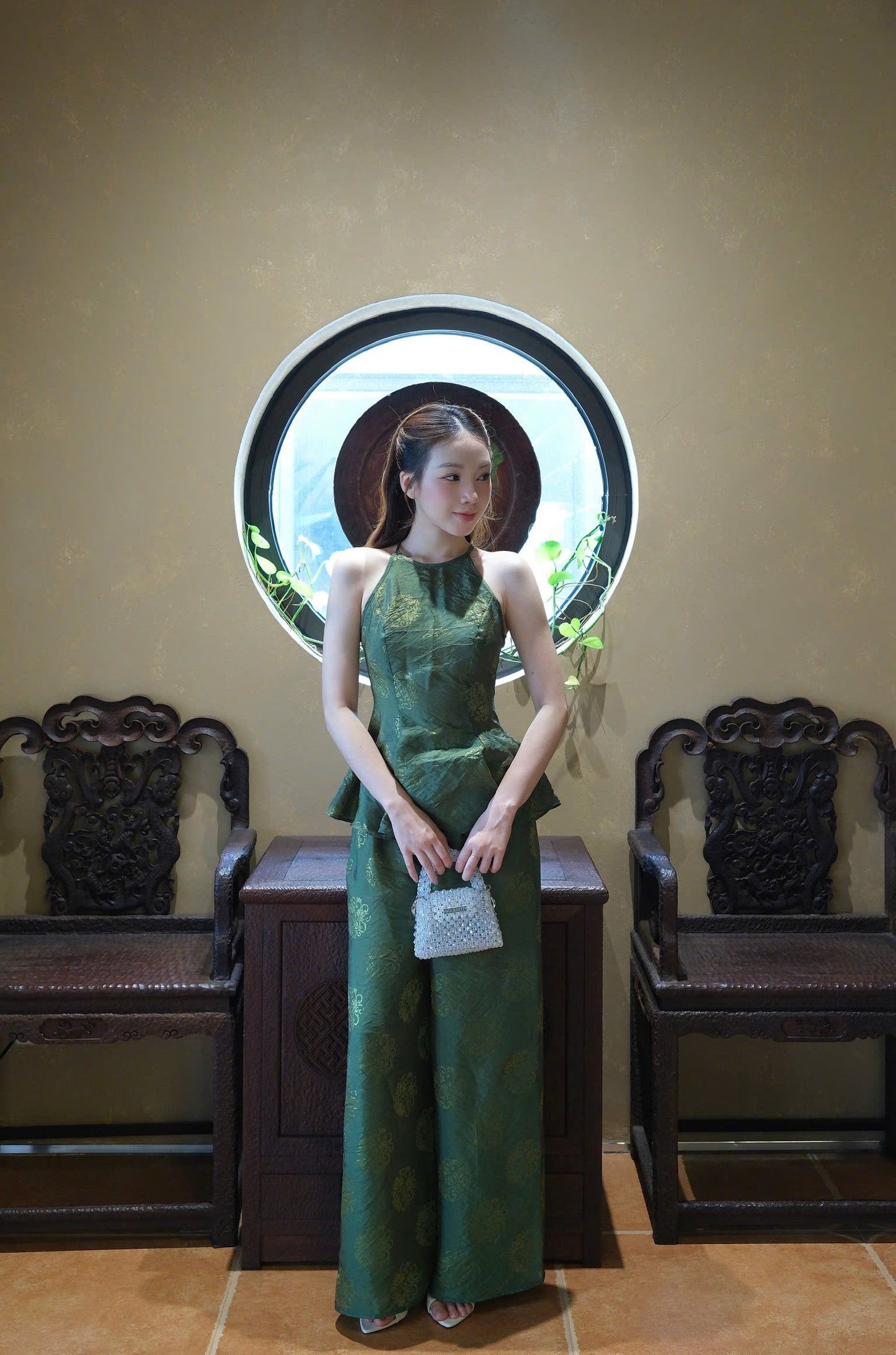 Y52 - Set đồ bộ cổ yếm