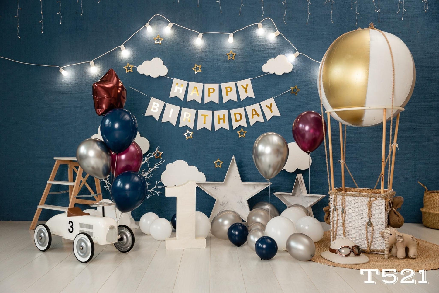 Pre-Order 2-3 weeks Super High Quality Back Drop. Code (T521) for Birthday