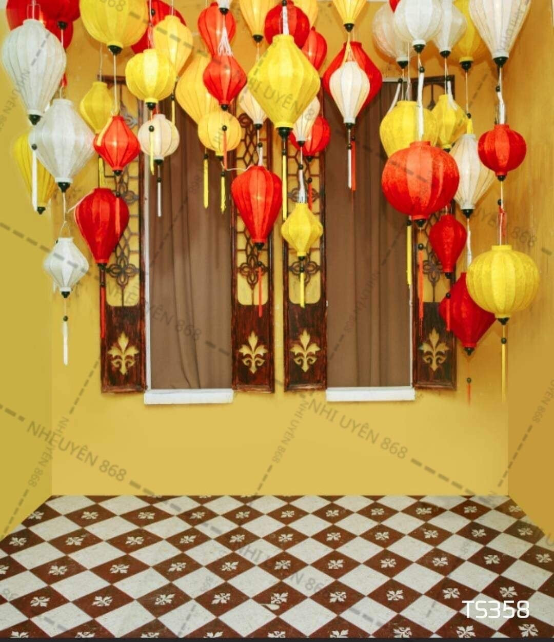 Pre-Order (3 tuần) Background Phông nền chụp ảnh in 3D Trung Thu