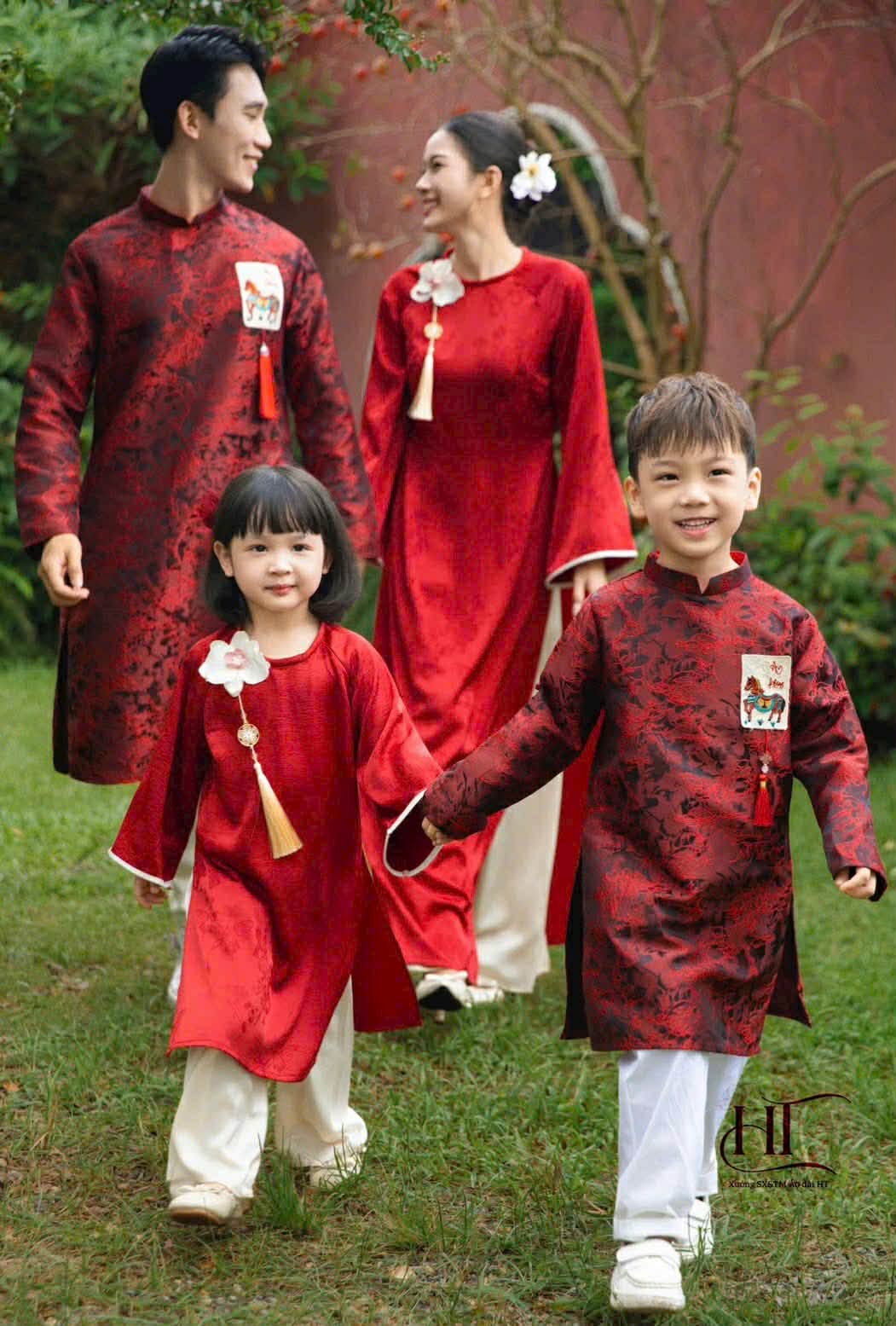 B1241 2323 Only áo - Áo bố Gấm vân nổi An Khang