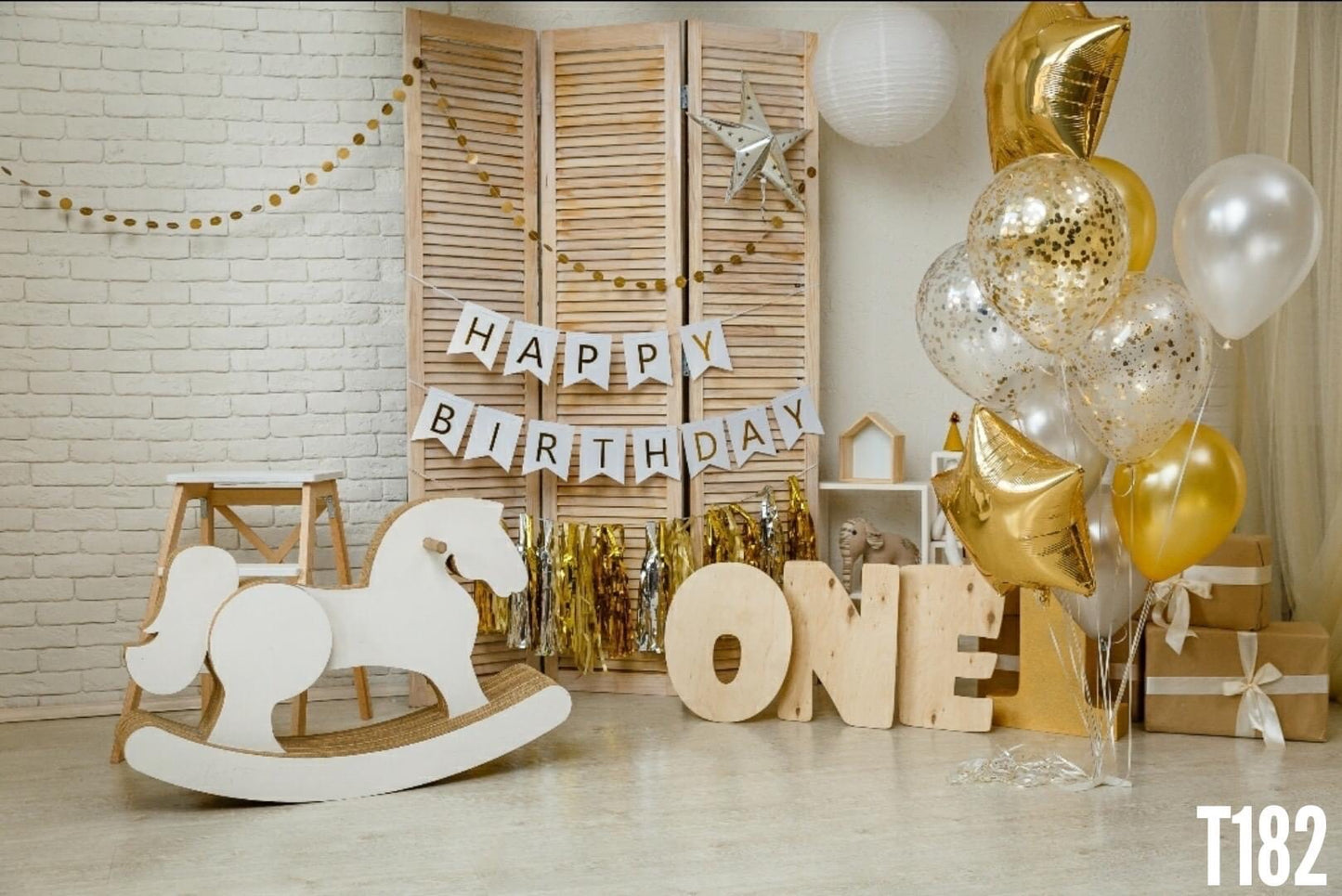 Pre-Order 2-3 weeks Super High Quality Back Drop. Code (T182) for Birthday