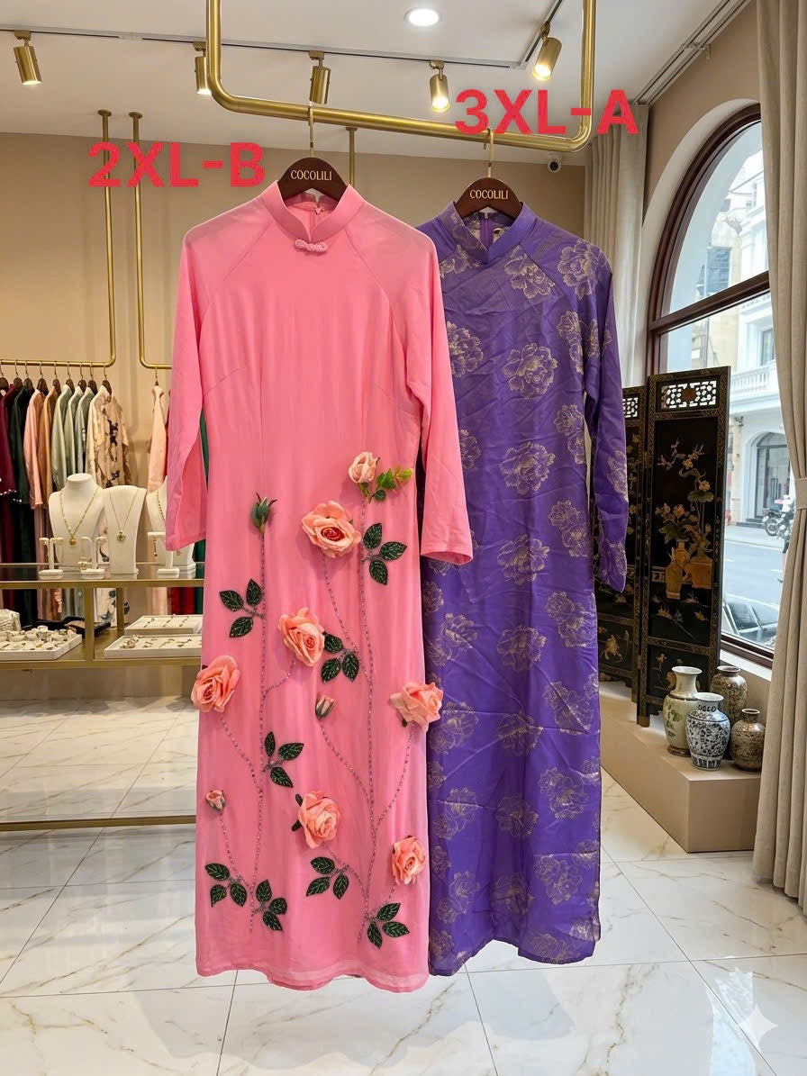 2XL-B Áo dài size 2XL hàng sale lẻ size