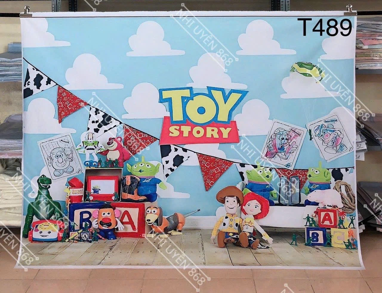 Pre-Order 2-3 weeks Super High Quality Back Drop. Code (T489) for Birthday