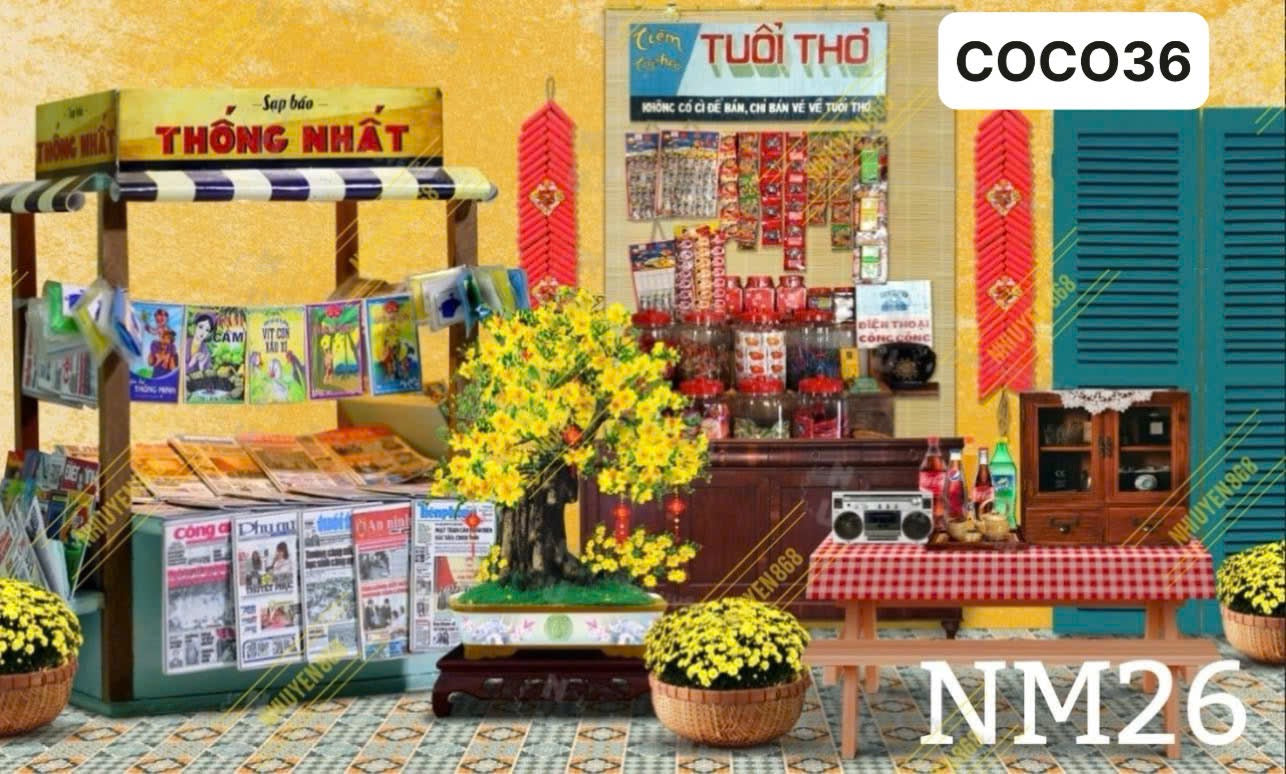 Super High Quality Back Drop. Code (NM26) COCO36