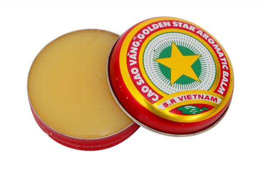 Golden Star Balm Cao Sao Vang - Vietnamese All Natural Aromatic Balsam Medicinal Ointment