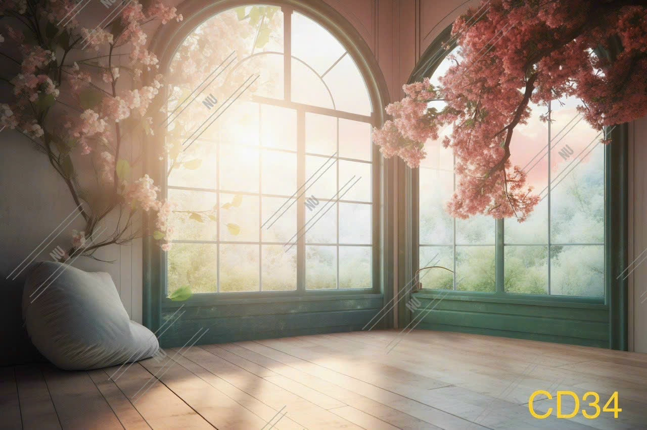 Pre-Order 2-3 weeks Super High Quality Back Drop. Code (CD34) for Wedding