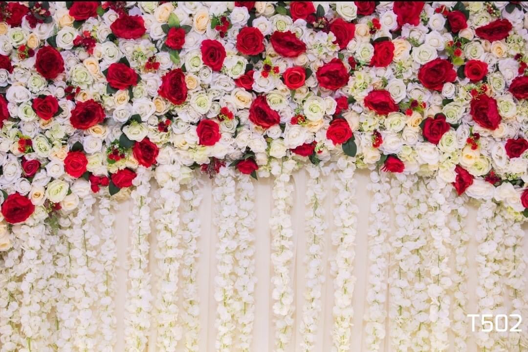 Pre-Order 2-3 weeks Super High Quality Back Drop. Code (T502) for Wedding