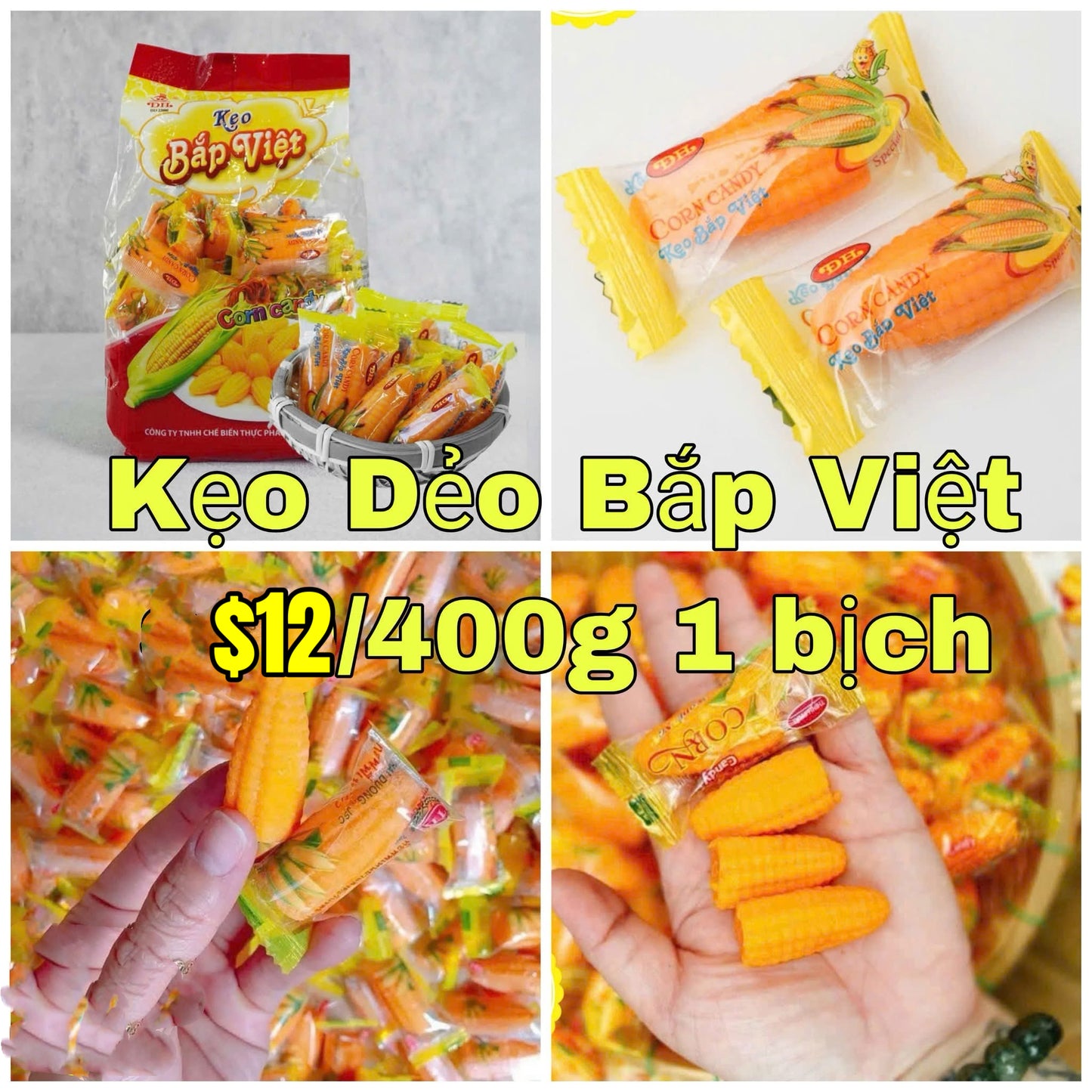 Kẹo dẻo bắp việt