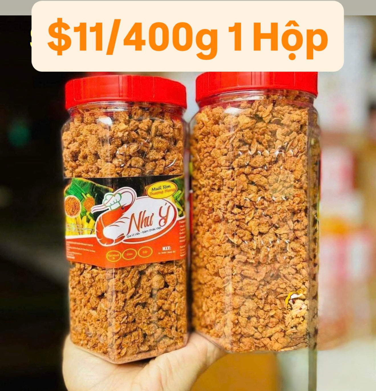 Muối tôm như ý hột