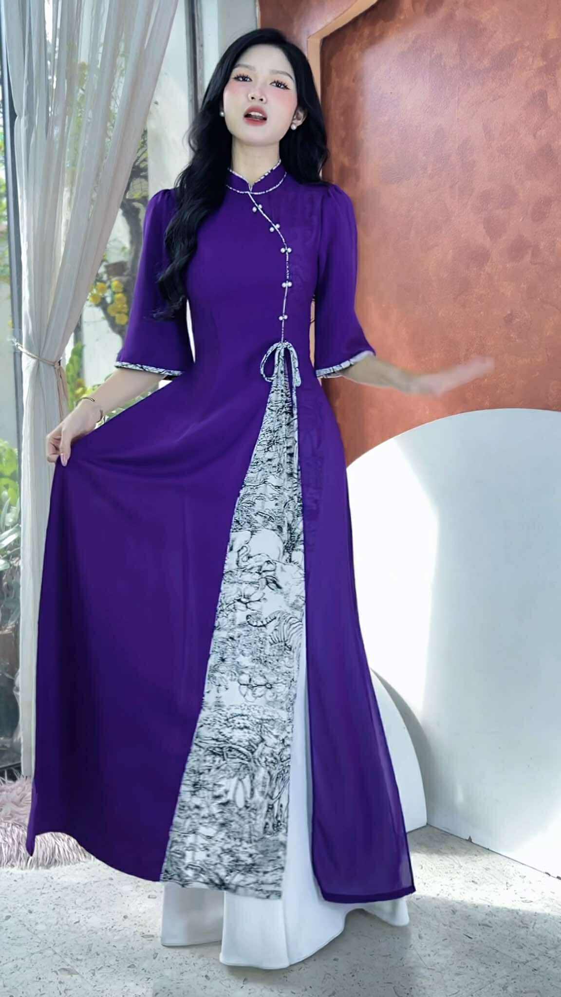 AD2922 - Áo Dài only 2T Phong Đình.