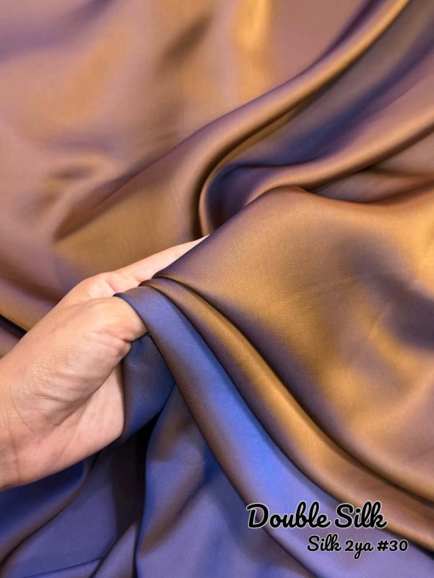 V12 4376 - Đầm dáng dài lụa double silk