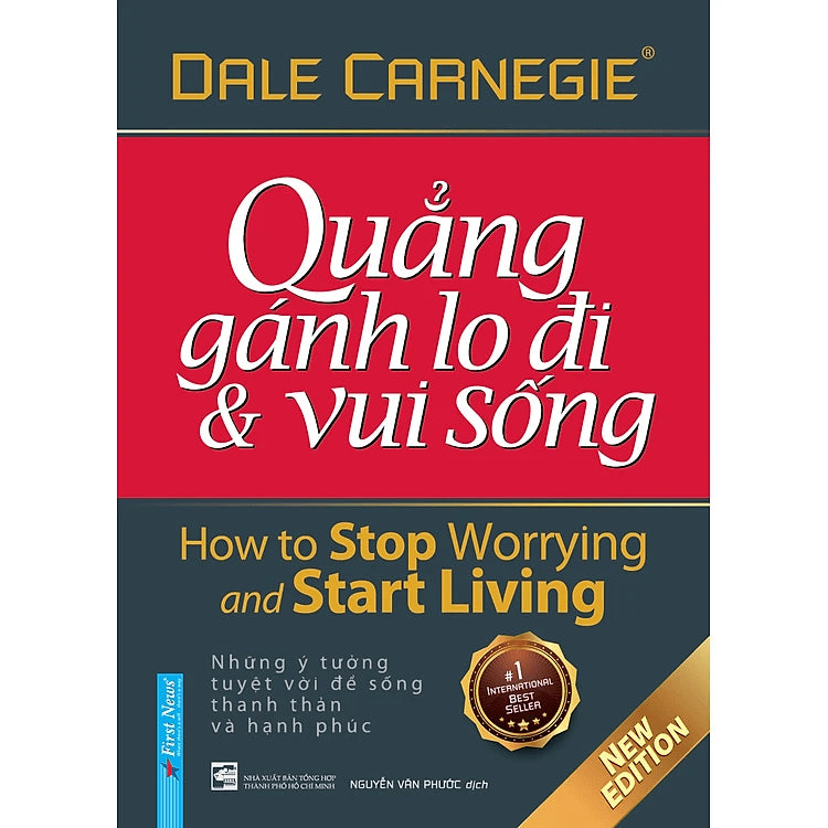 SACH71 - Pre-Order (3-5 tuần) Quẳng Gánh Lo Đi Và Vui Sống (Bìa Cứng)