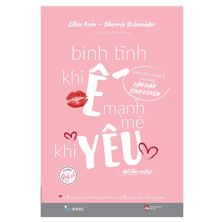 SACH75 - Pre-Order (3-5 tuần) All The Rule - Bình Tĩnh Khi Ế, Mạnh Mẽ Khi Yêu