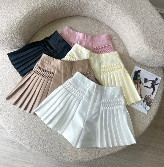 VX11 6360 shipnhanh - Quần giả chân váy xếp li chất đẹp hàng cao cấp.