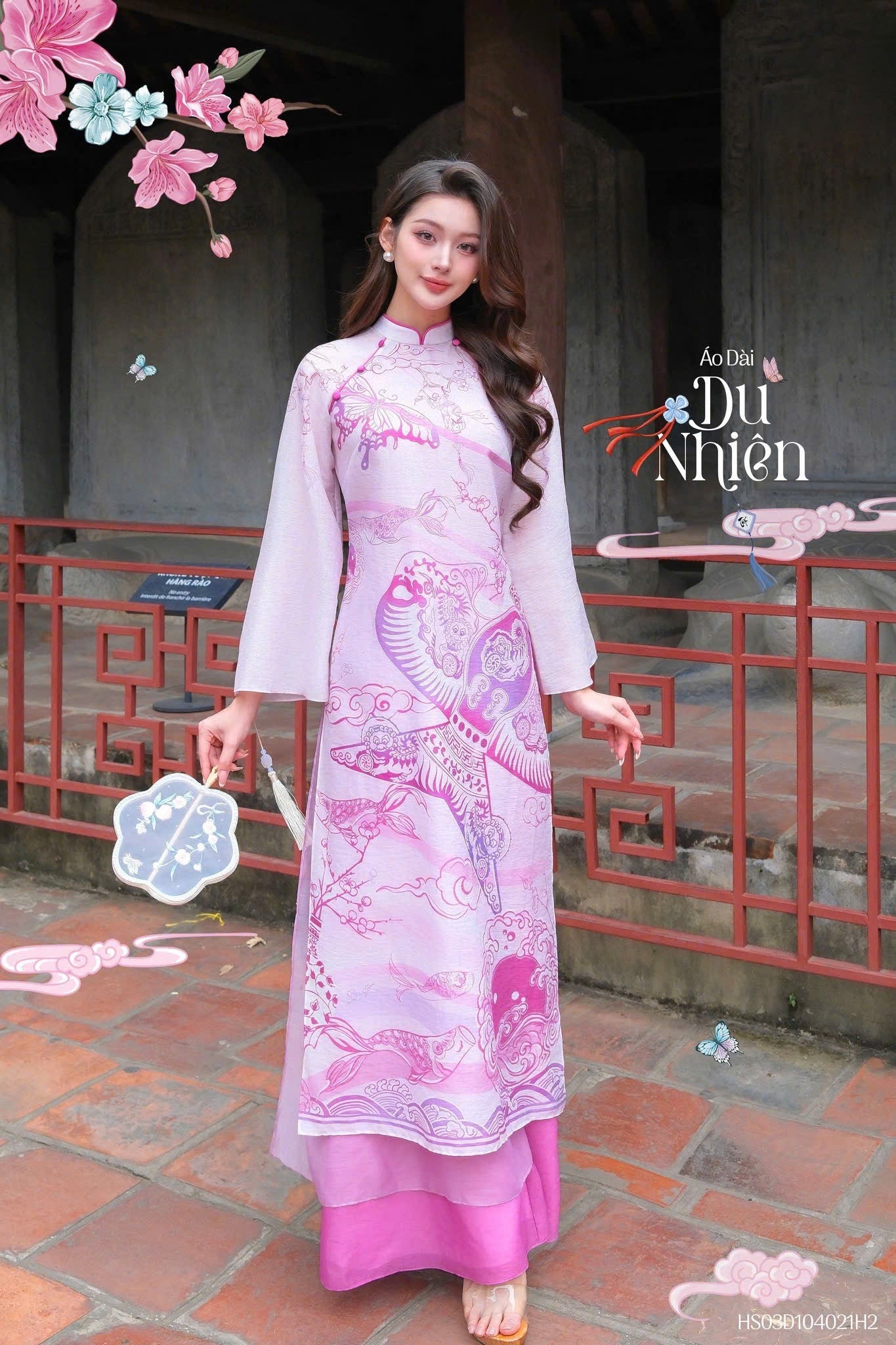 M189 áo + quần - Áo dài dáng suông Du nhiên