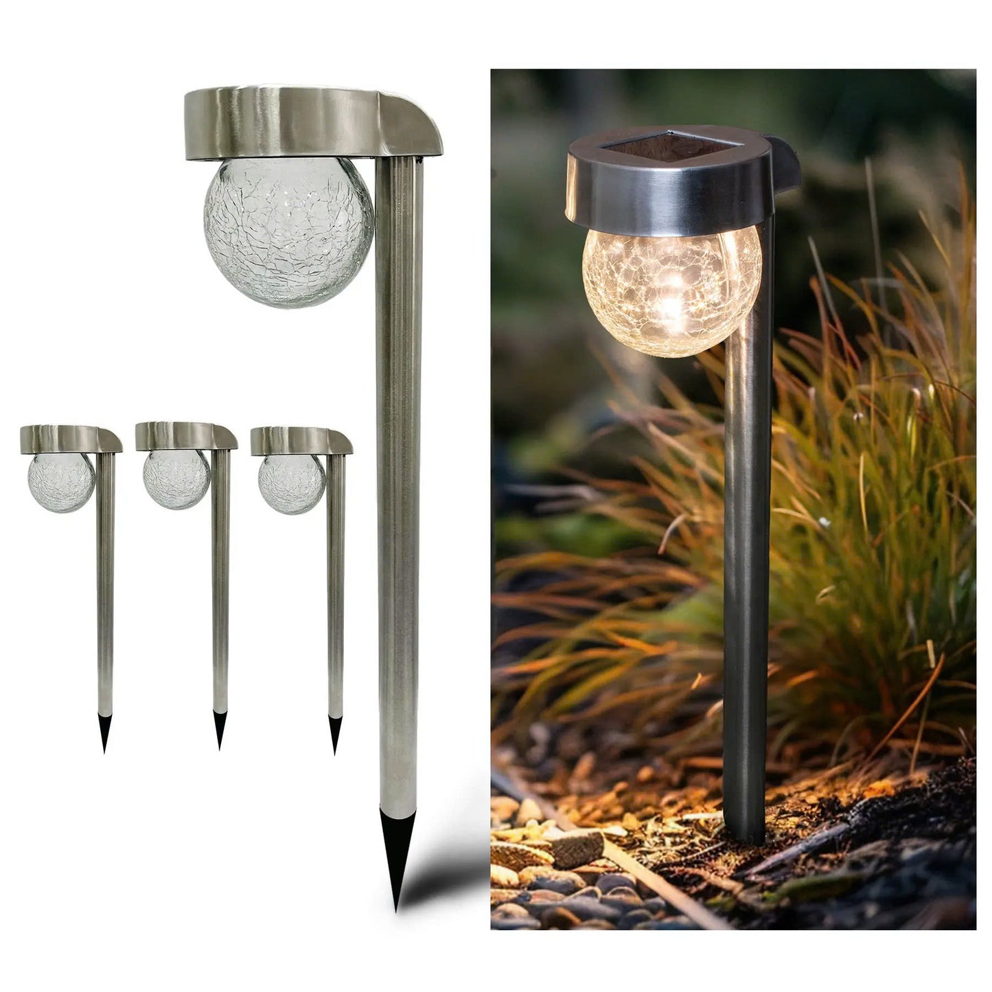 Hanging Ball Solar Light. Brand New $5/pcs. Set of 4pcs $19.99
