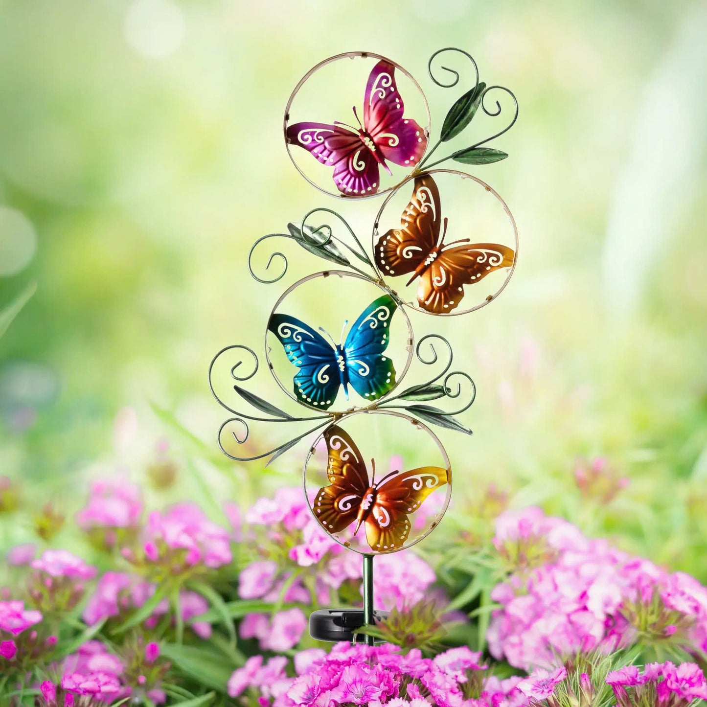Metal Butterfly Solar Garden Stake $15.99 (Brand new. org $39) Mother's day gift