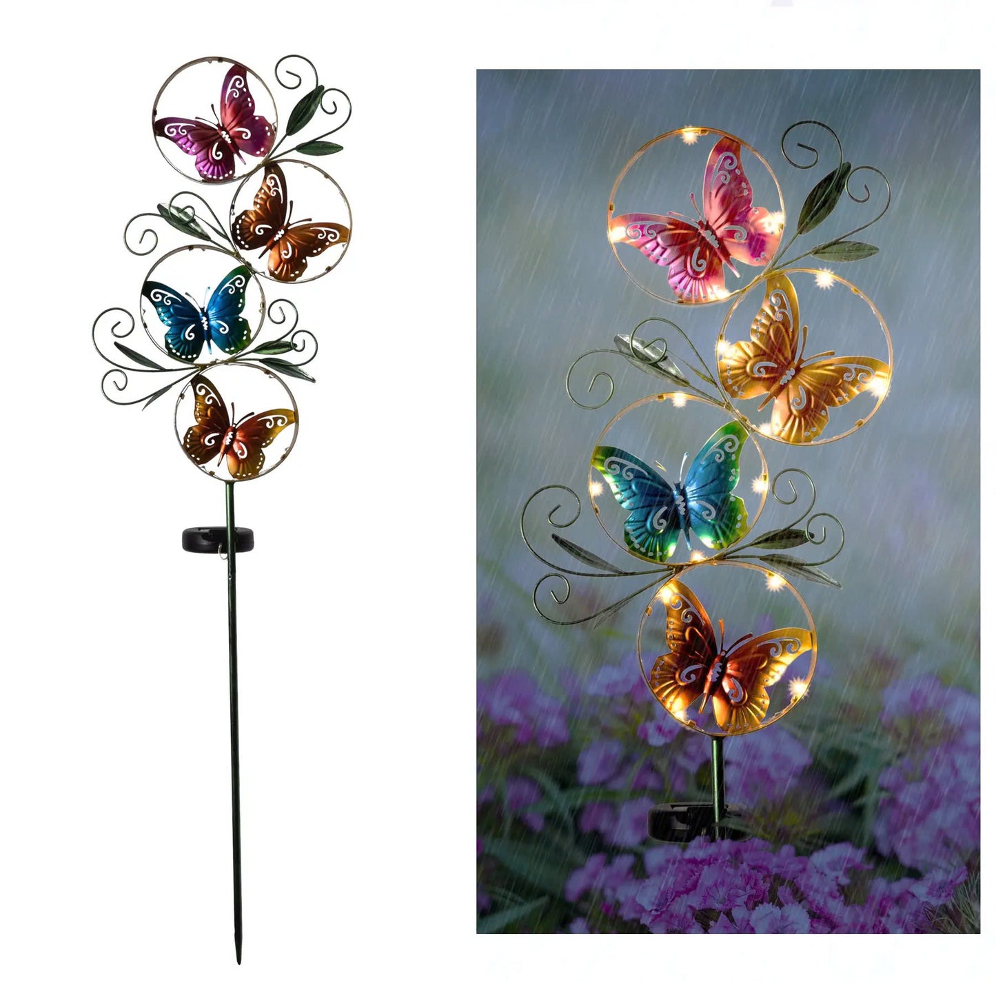 Metal Butterfly Solar Garden Stake $15.99 (Brand new. org $39) Mother's day gift