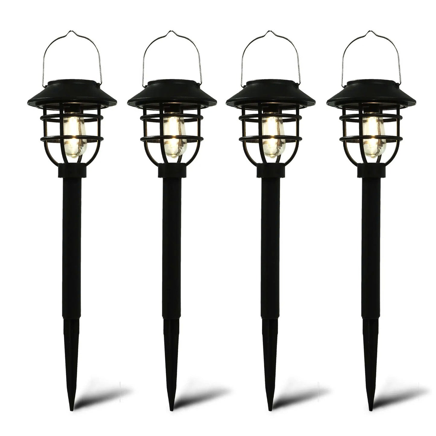 2-In-1 Solar Stake & Hanging Light $5/pcs. Set of 4pcs $19.99
