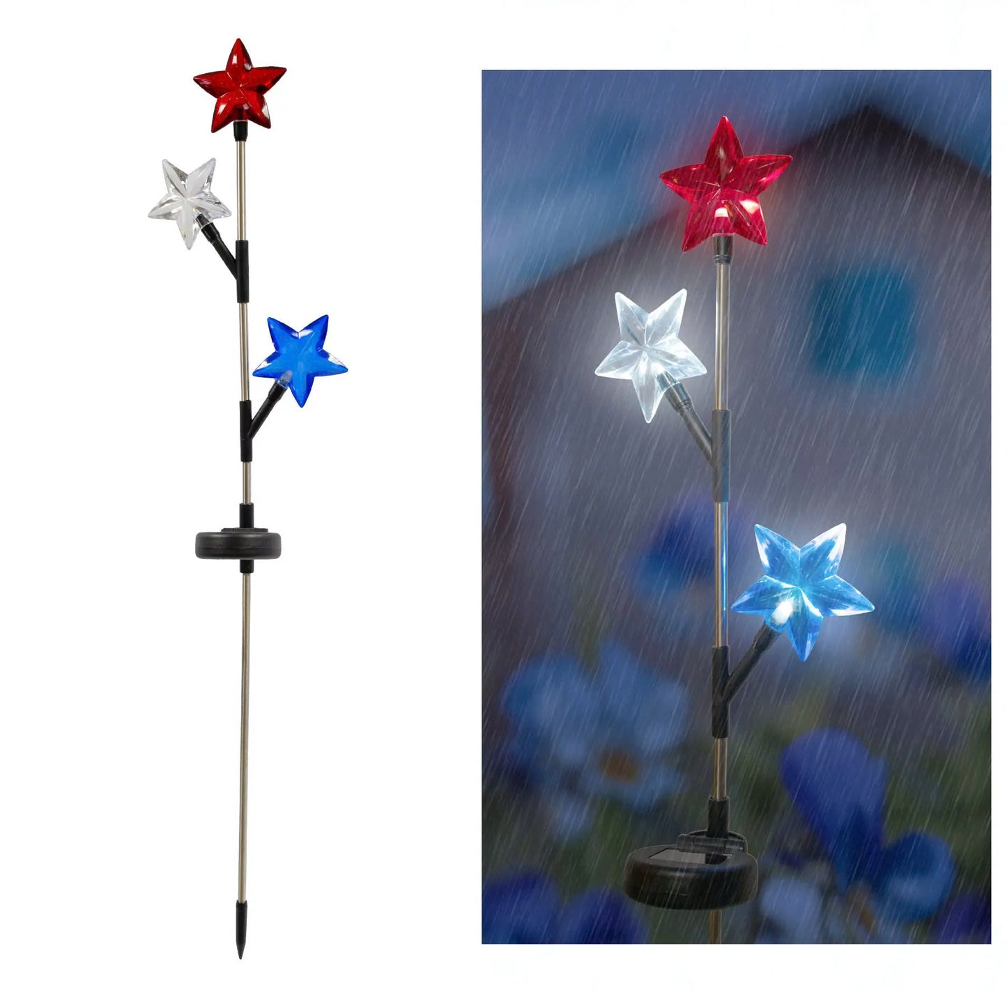 Patriot Stars Solar Stake Light $9.99 (Original $19.99)