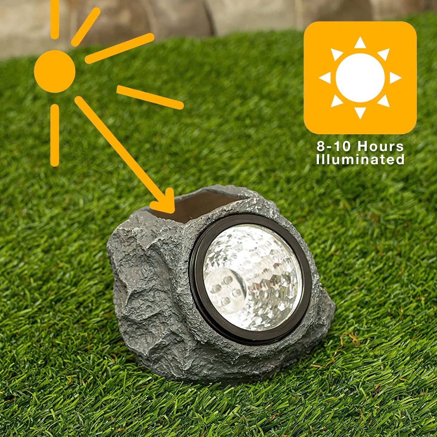 Solar LED Rock Spotlight $5/pcs. Set of 2 $9.99/set