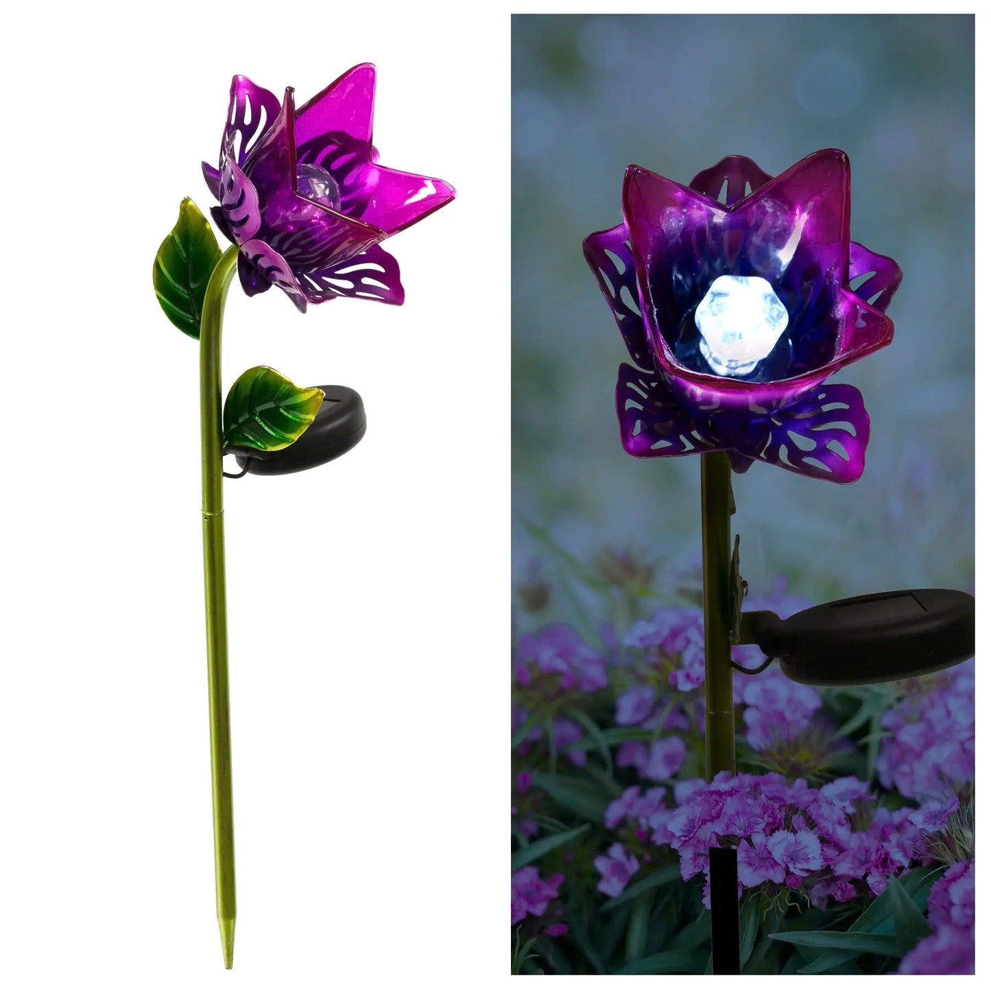 Flower Solar Garden Stake $8.99 (Original Price $19.99)
