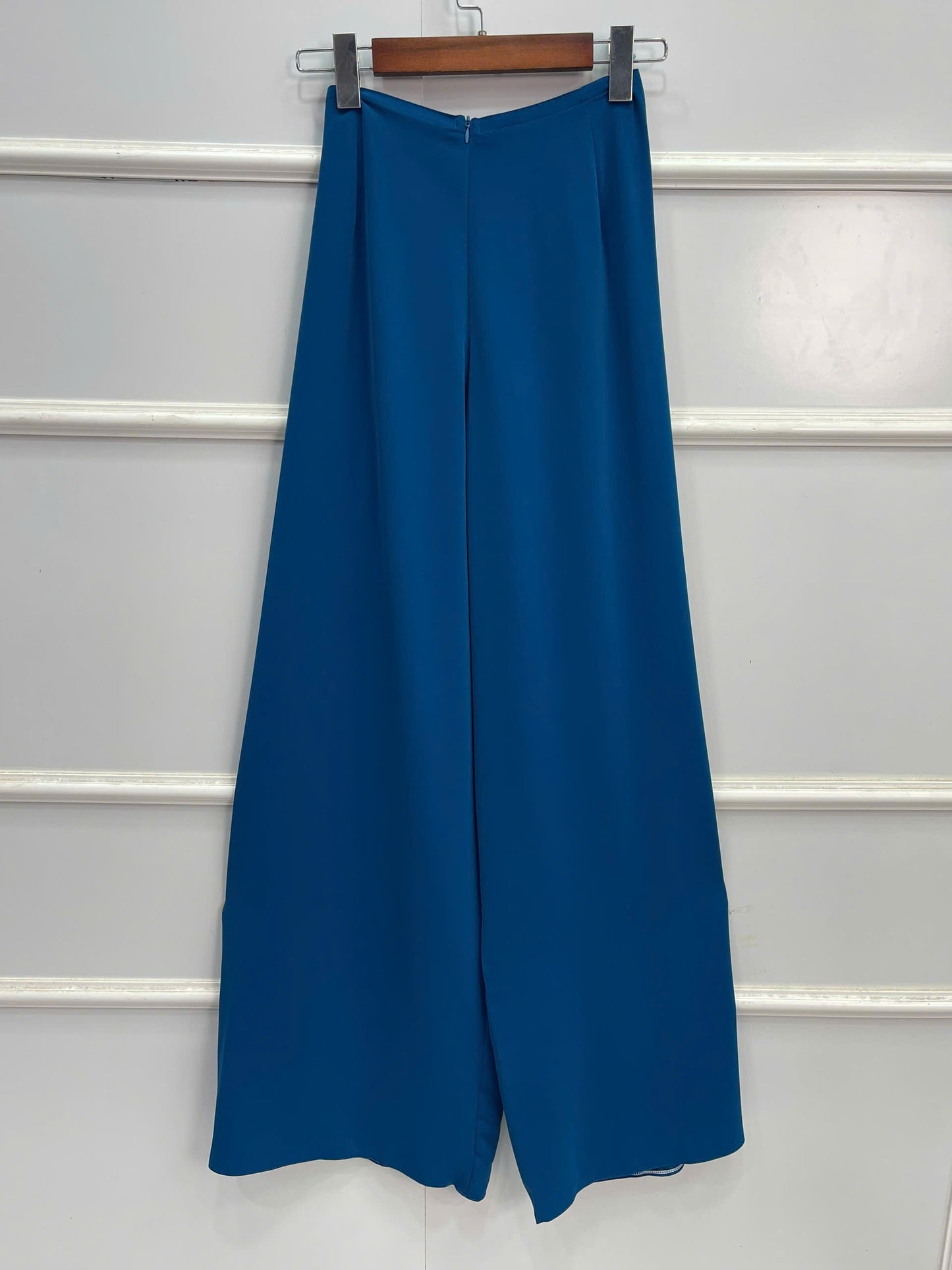 H188 1306 Áo + quần - Áo dài lụa hoa gió + quần