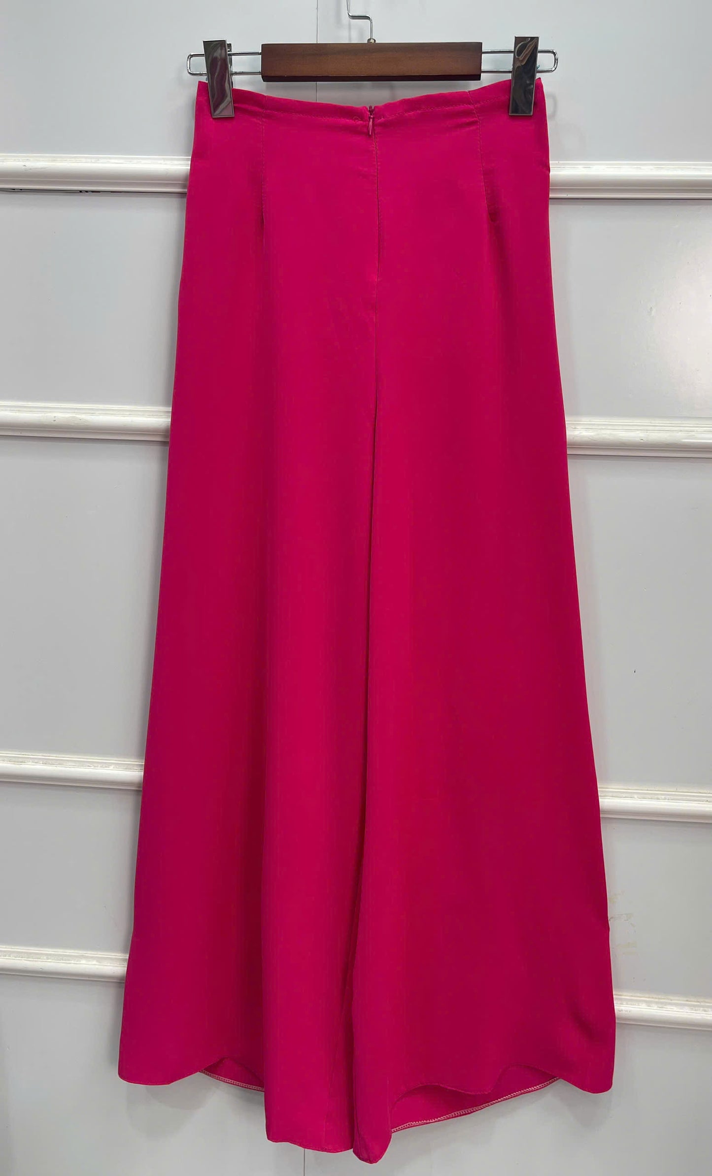 H232 1379 Áo + quần - Áo dài lụa hoa mai + quần