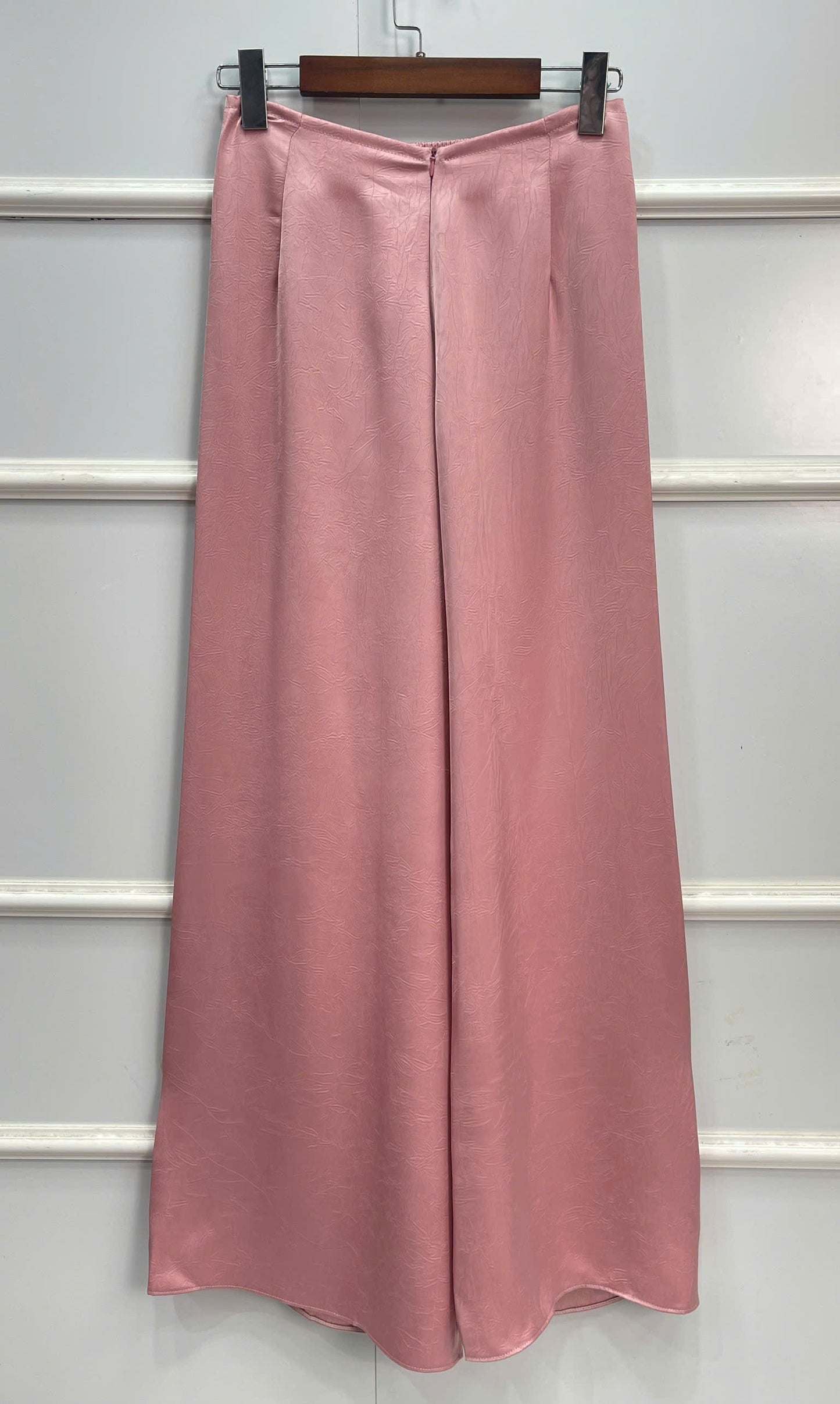 H231 1378 Áo + quần - Áo dài lụa hà lan màu hồng cam + quần