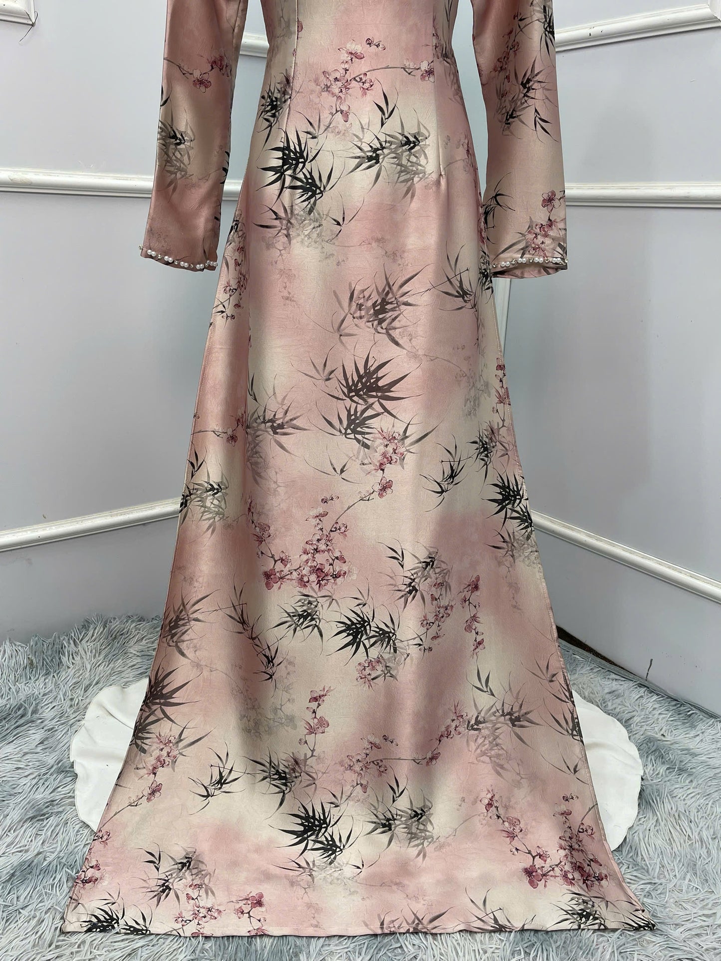 H275 1466 Áo only - Áo dài siêu lụa mềm cao cấp