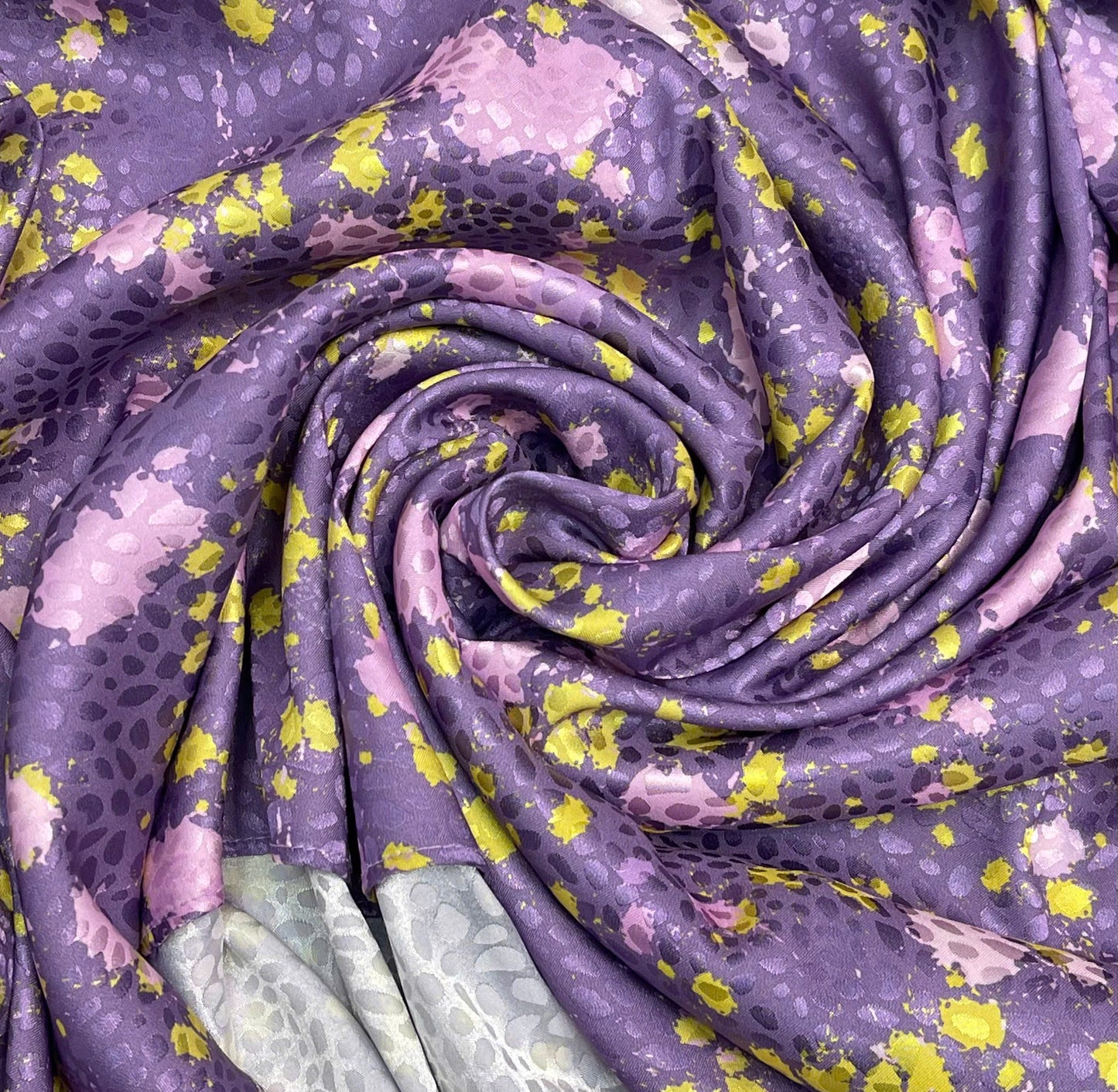 H311 1524 Áo only - Áo dài lụa gấm in 3D