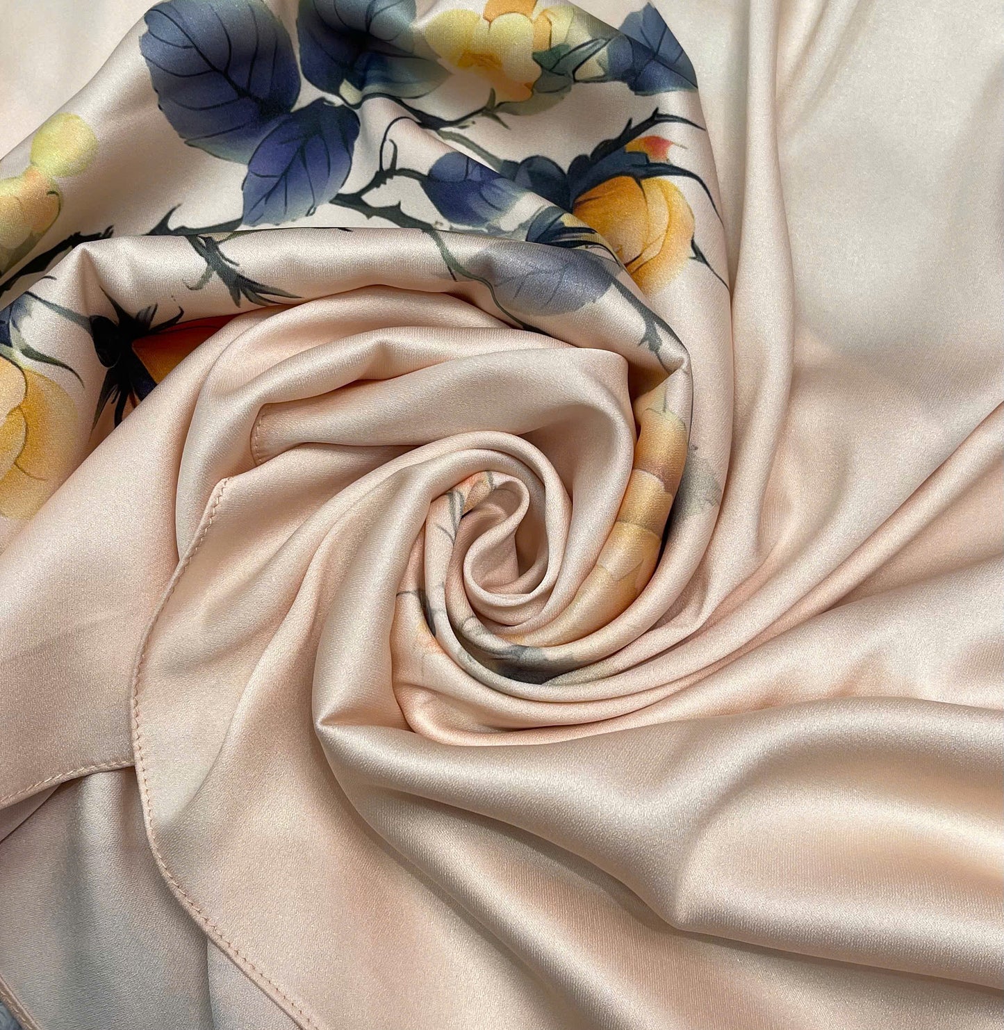 H360 1641 Áo only - Áo dài lụa ánh sao thiết kế 2 da