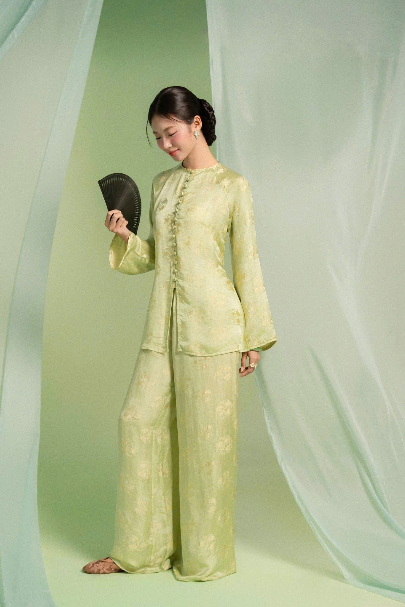 BB189 - Set bà ba lụa nha xá