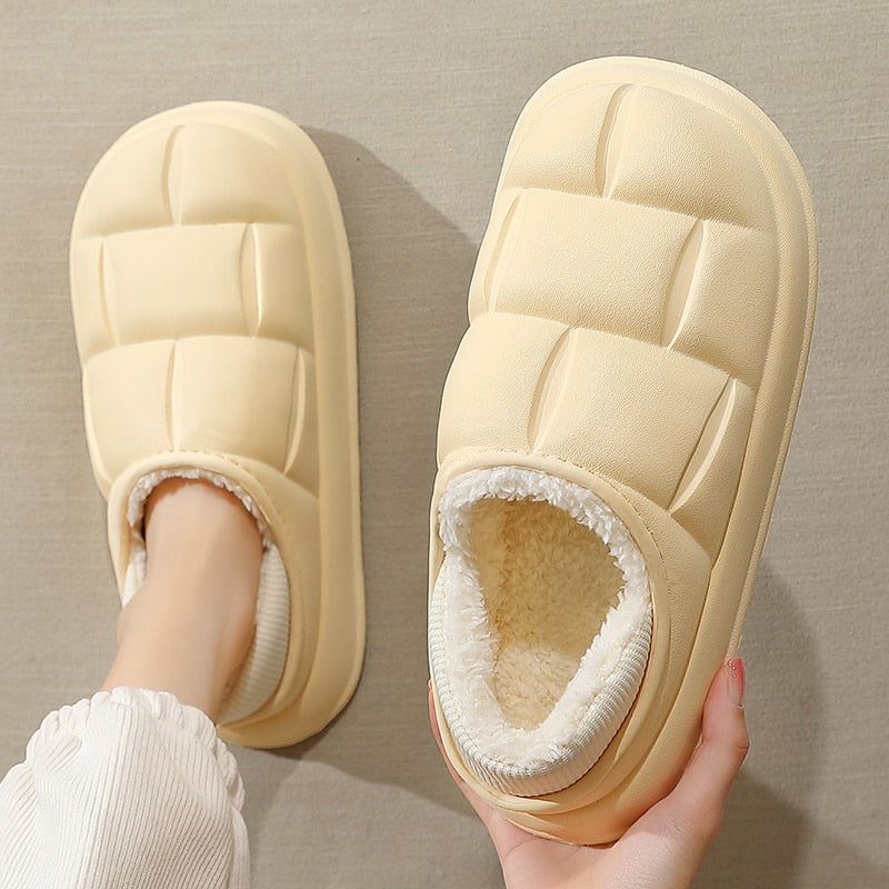 Pre Order - Giày Sang Trọng Dành Cho Phụ Nữ, Giày Nữ Đi Trong Nhà Chống Thấm Nước, Giày Hoạt Hình Gấu Dễ Thương - Cocolilistore
