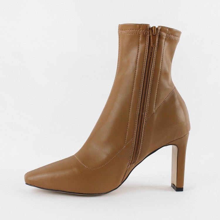 Pre-Order Boot Thu Đông cho nữ thời trang, dáng mũi nhọn. - Cocolilistore