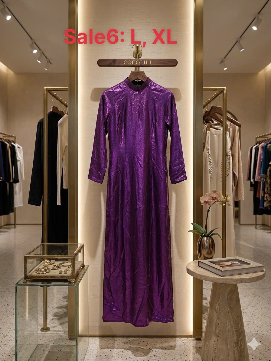 Sale6 Áo dài hàng sale lẻ size
