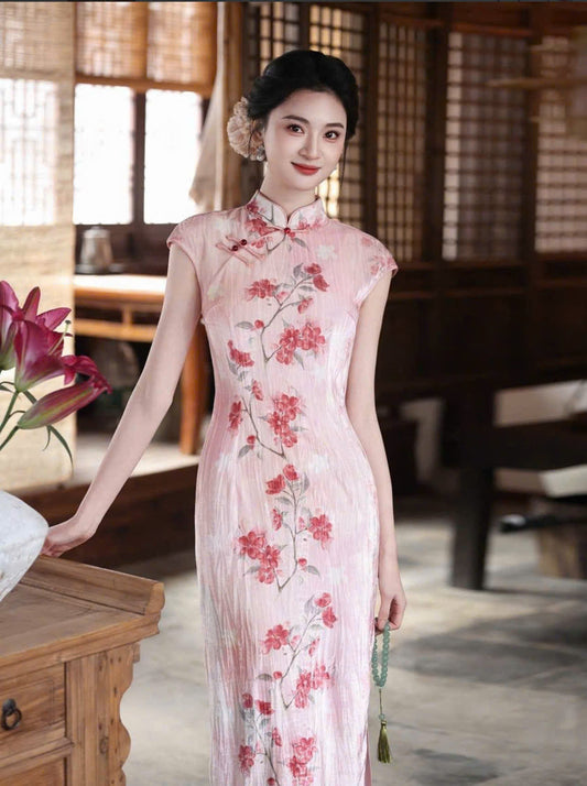 CS06 - Sườn xám nhung lửng Hạ nhã yên