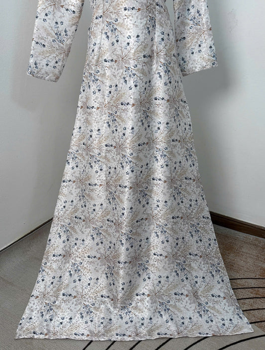 L43 5893 Áo only no pants - Áo dài dáng truyền thống chiết eo