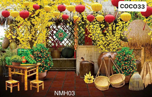Super High Quality Back Drop. Code (NMH03) COCO33