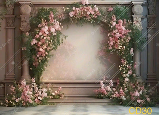 Pre-Order 2-3 weeks Super High Quality Back Drop. Code (CD30) for Wedding