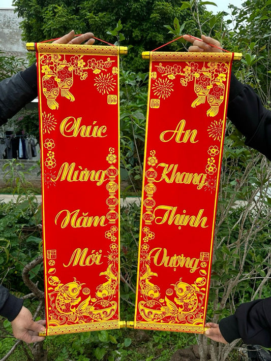 TET10 - Câu đối Lớn Chúc Mừng Năm Mới - An Khang Thịnh Vượng