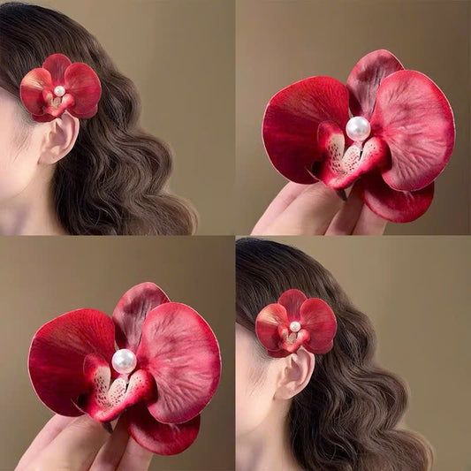 Kẹp cài tóc hoa lan