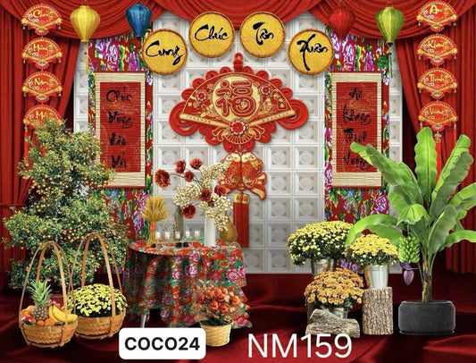 Super High Quality Back Drop. Code (NM159) COCO24