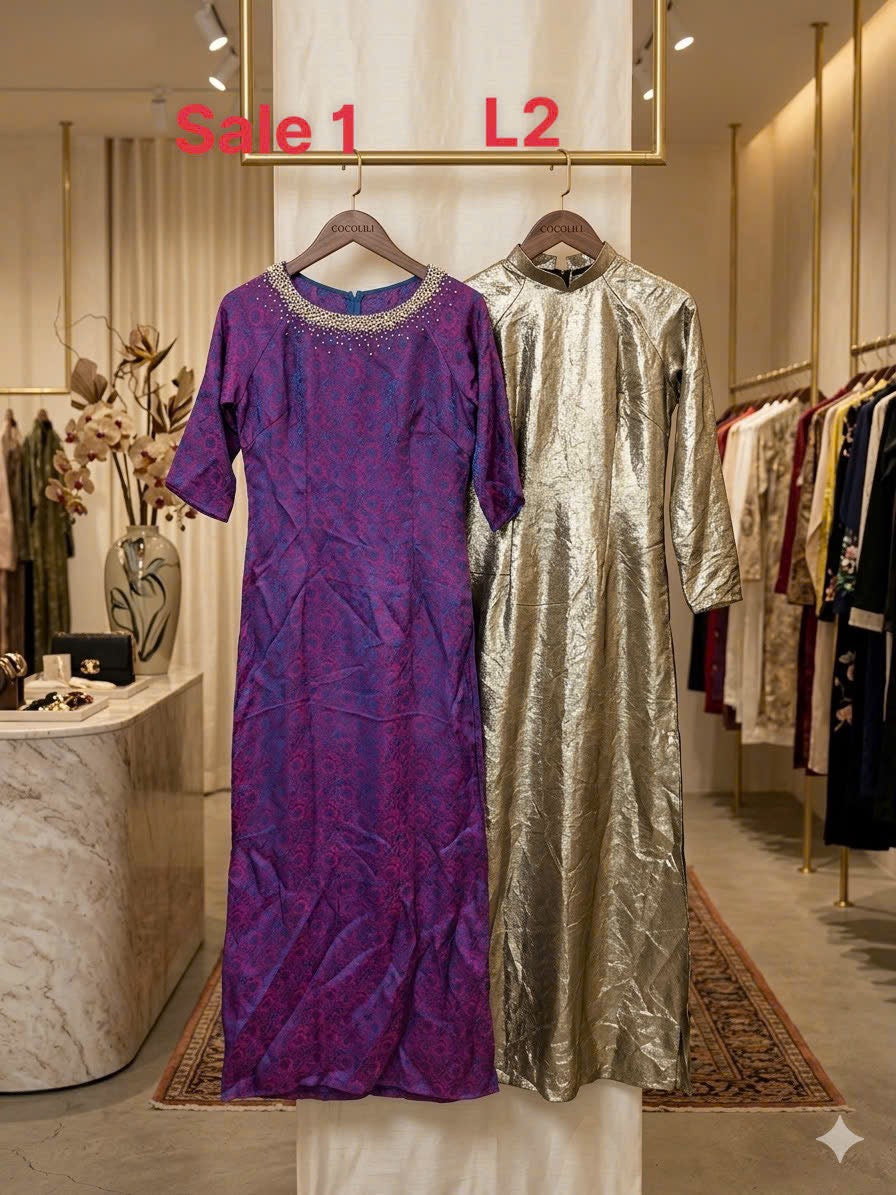 Sale1 Áo dài hàng sale lẻ size