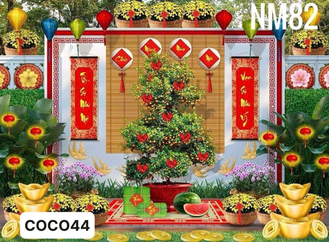 Super High Quality Back Drop. Code (NM82) COCO44