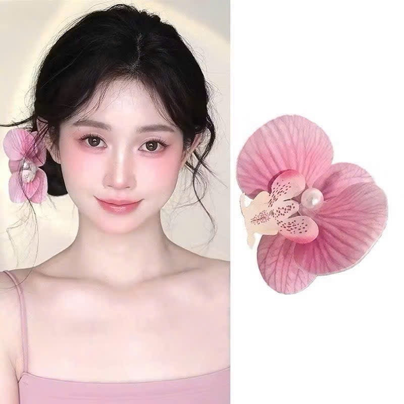 Kẹp cài tóc hoa lan