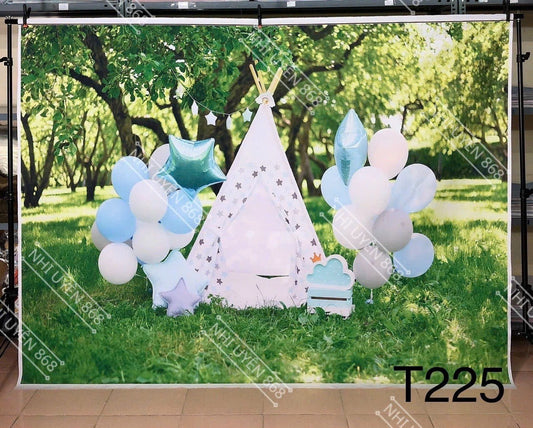 Pre-Order 2-3 weeks Super High Quality Back Drop. Code (T225) for Birthday