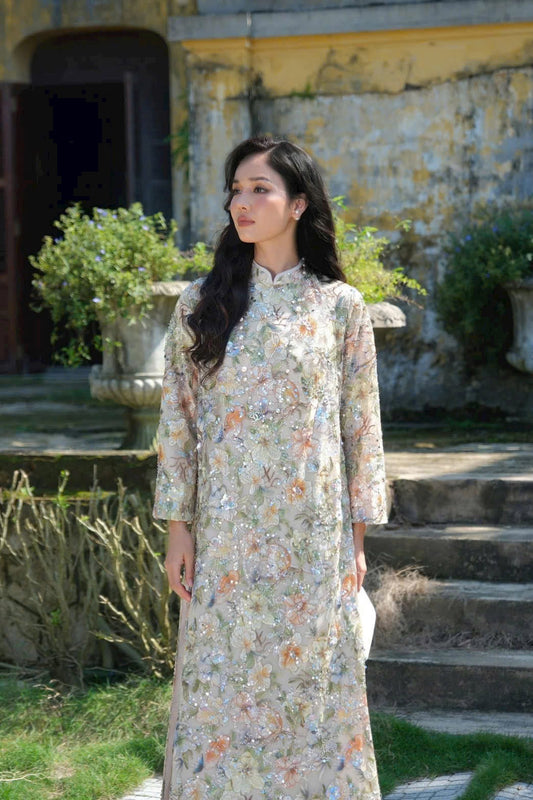 H507 2004 Áo only - Áo dài lụa Kimsa