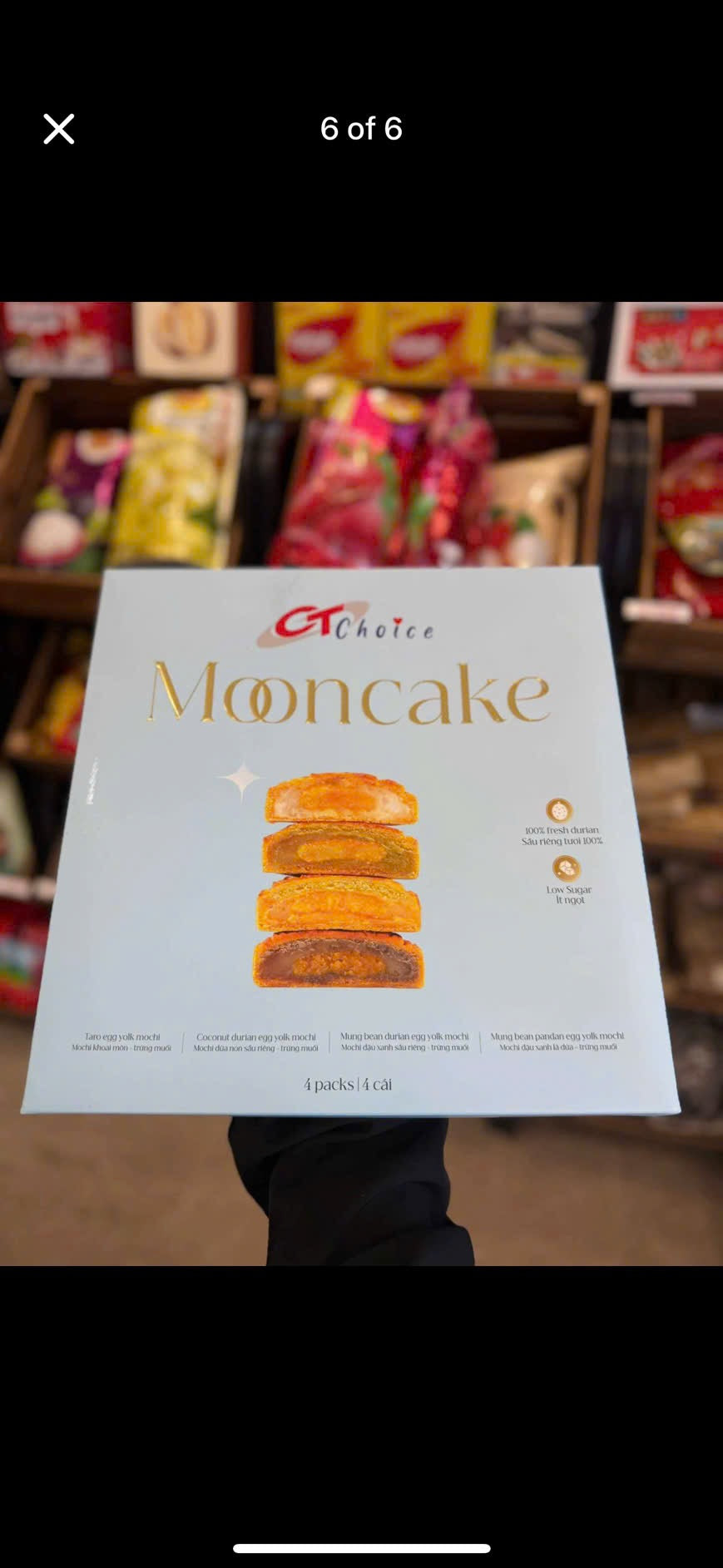 Bánh Trung Thu Mooncake 4 Flavors