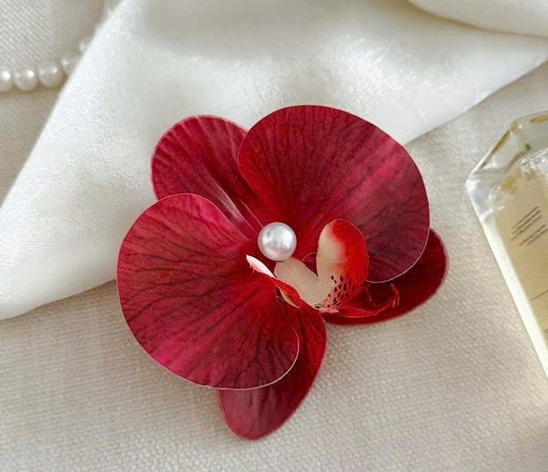 Kẹp cài tóc hoa lan